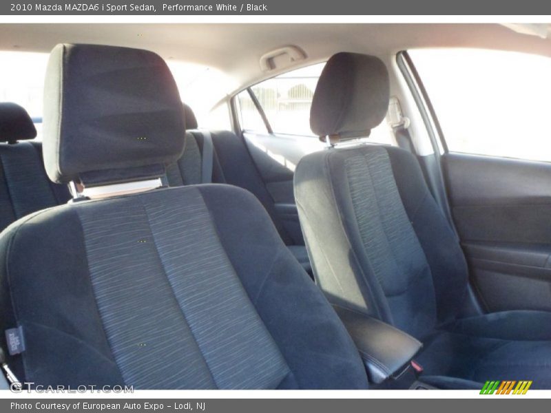 Performance White / Black 2010 Mazda MAZDA6 i Sport Sedan