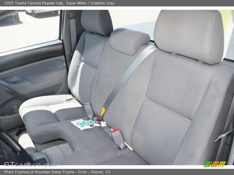 Super White / Graphite Gray 2005 Toyota Tacoma Regular Cab