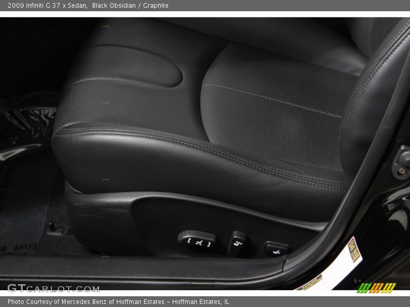 Black Obsidian / Graphite 2009 Infiniti G 37 x Sedan