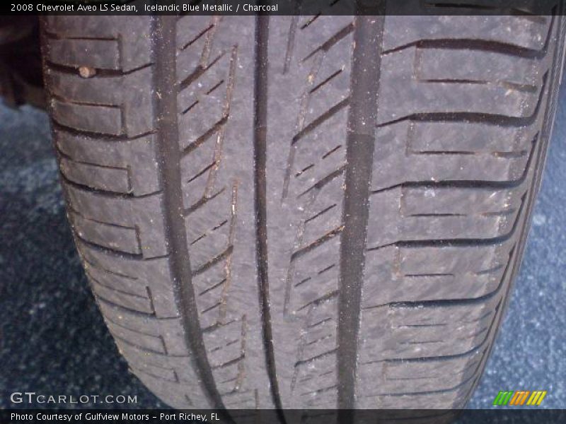 Icelandic Blue Metallic / Charcoal 2008 Chevrolet Aveo LS Sedan