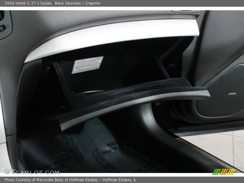 Black Obsidian / Graphite 2009 Infiniti G 37 x Sedan