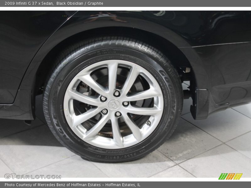 Black Obsidian / Graphite 2009 Infiniti G 37 x Sedan