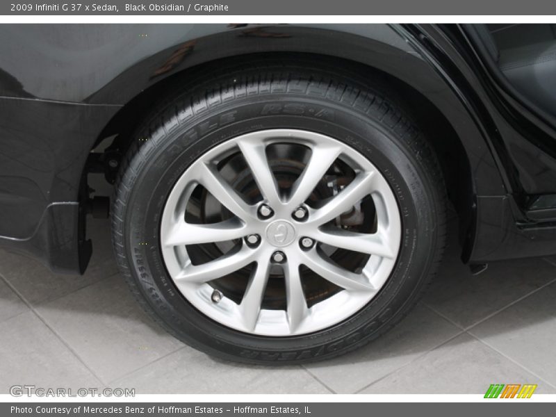 Black Obsidian / Graphite 2009 Infiniti G 37 x Sedan