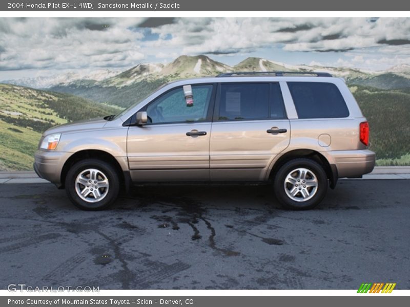  2004 Pilot EX-L 4WD Sandstone Metallic