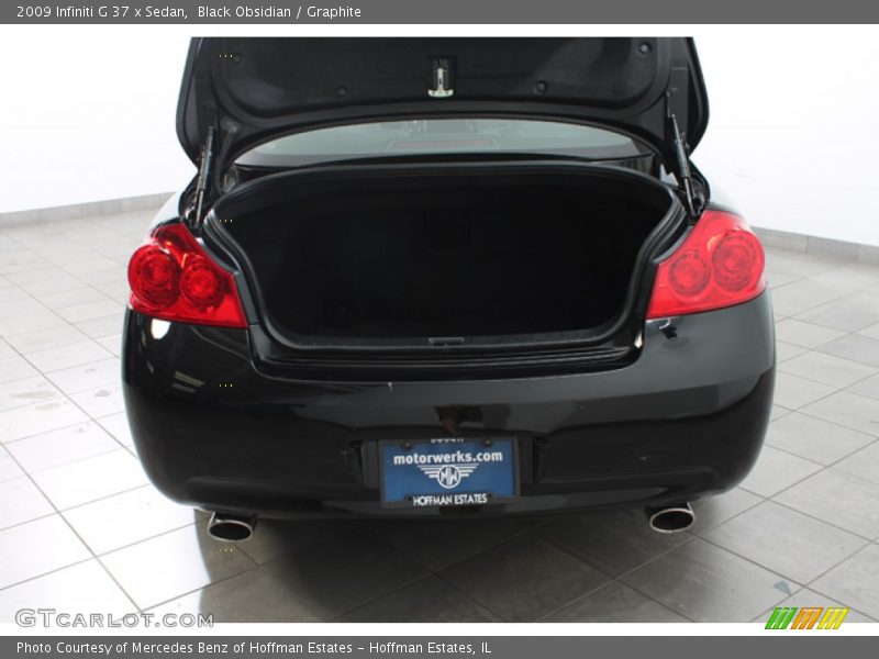 Black Obsidian / Graphite 2009 Infiniti G 37 x Sedan