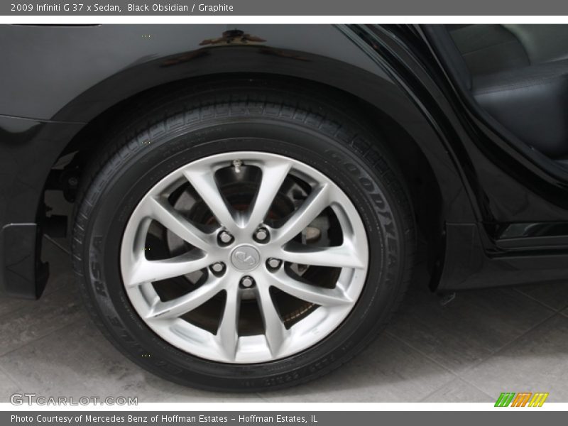 Black Obsidian / Graphite 2009 Infiniti G 37 x Sedan