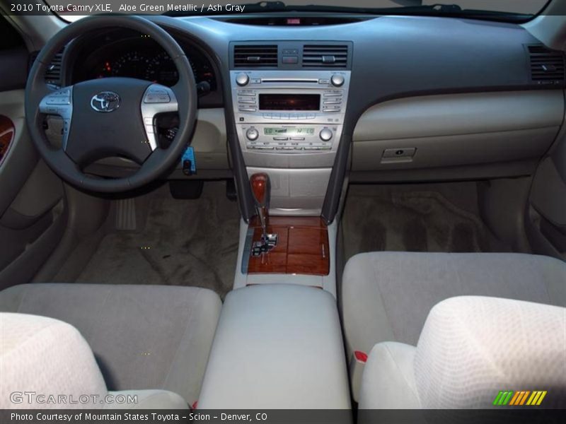 Dashboard of 2010 Camry XLE