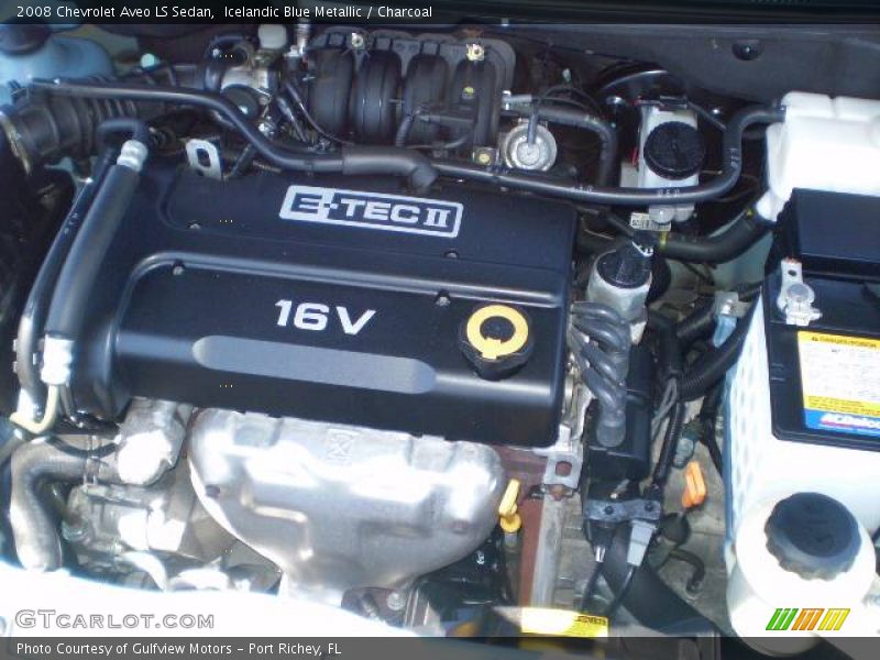 Icelandic Blue Metallic / Charcoal 2008 Chevrolet Aveo LS Sedan