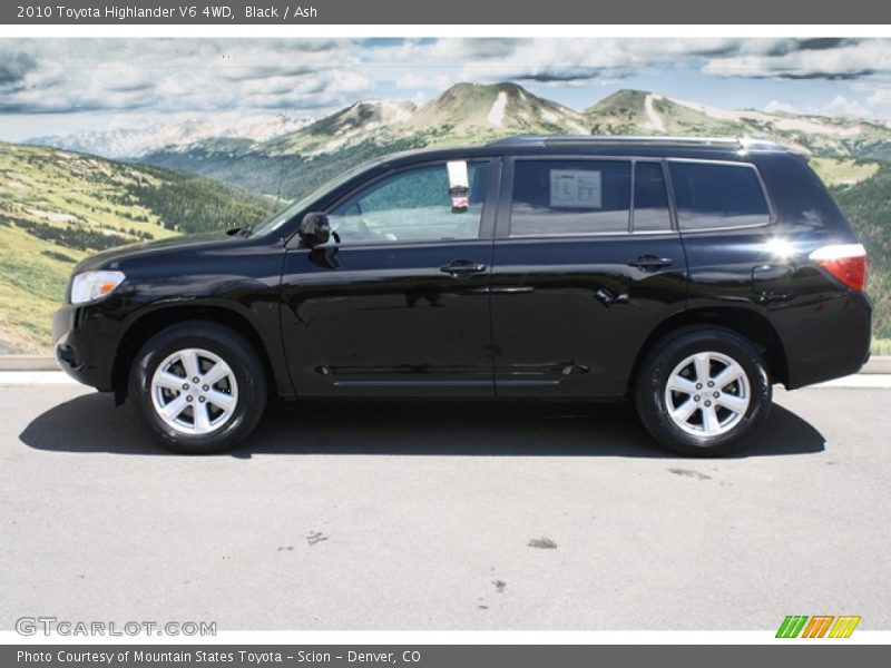Black / Ash 2010 Toyota Highlander V6 4WD