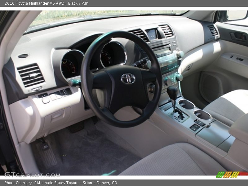 Black / Ash 2010 Toyota Highlander V6 4WD
