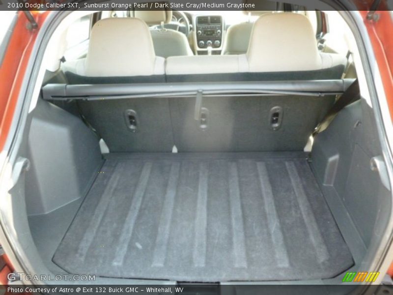 Sunburst Orange Pearl / Dark Slate Gray/Medium Graystone 2010 Dodge Caliber SXT