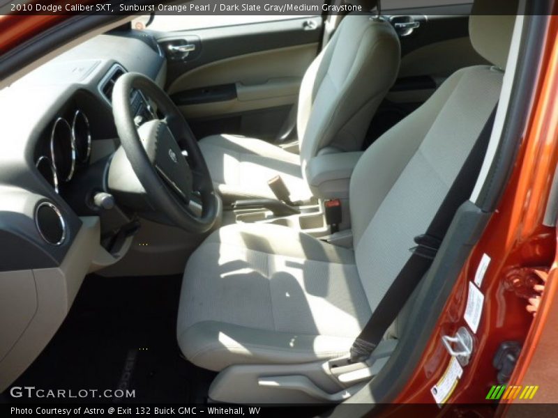 Sunburst Orange Pearl / Dark Slate Gray/Medium Graystone 2010 Dodge Caliber SXT