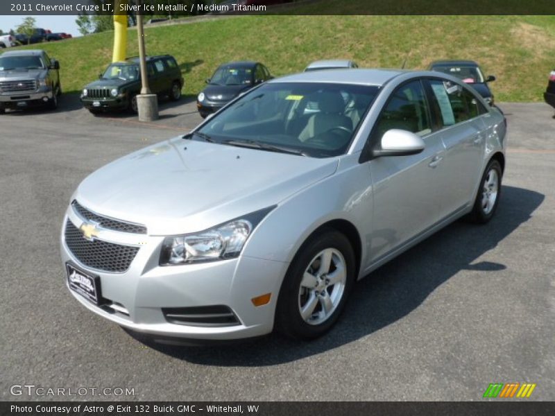 Silver Ice Metallic / Medium Titanium 2011 Chevrolet Cruze LT