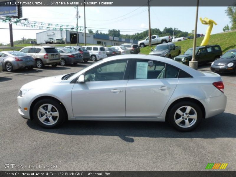 Silver Ice Metallic / Medium Titanium 2011 Chevrolet Cruze LT