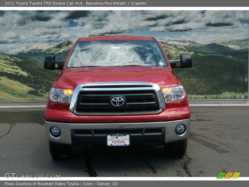 Barcelona Red Metallic / Graphite 2012 Toyota Tundra TRD Double Cab 4x4