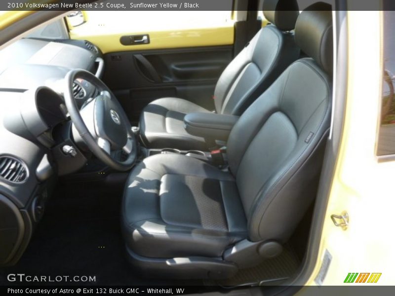 Sunflower Yellow / Black 2010 Volkswagen New Beetle 2.5 Coupe