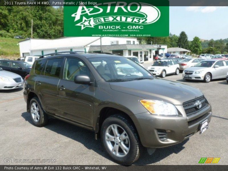 Pyrite Metallic / Sand Beige 2011 Toyota RAV4 I4 4WD