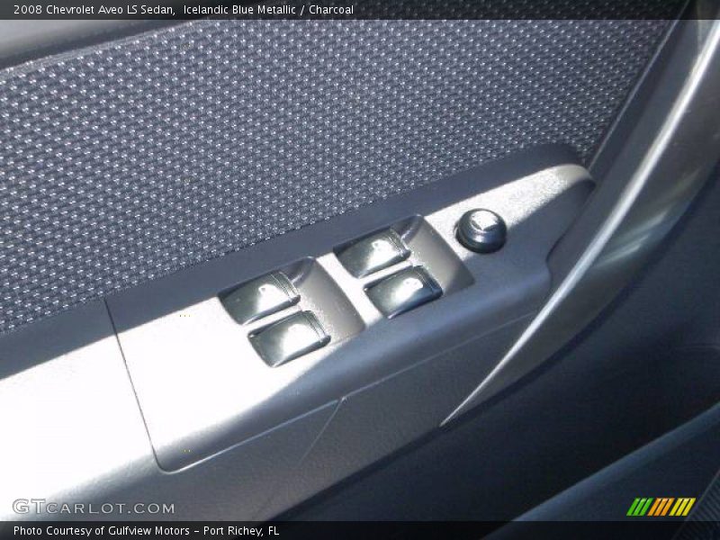Icelandic Blue Metallic / Charcoal 2008 Chevrolet Aveo LS Sedan