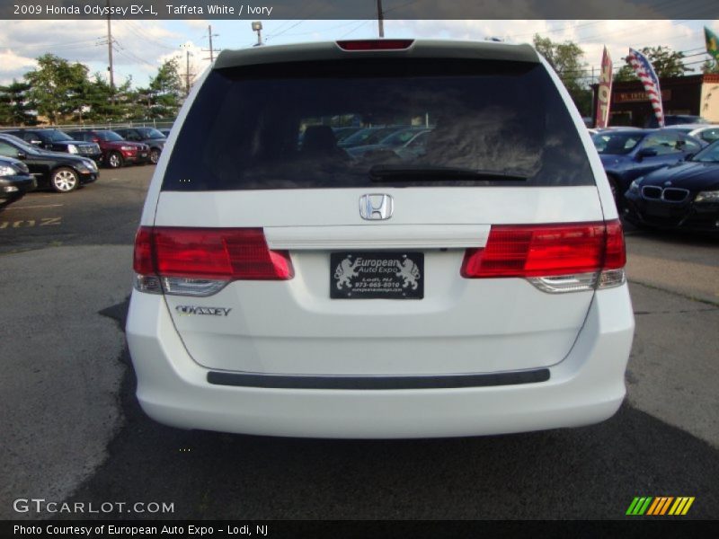Taffeta White / Ivory 2009 Honda Odyssey EX-L