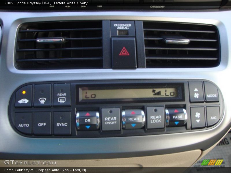 Taffeta White / Ivory 2009 Honda Odyssey EX-L