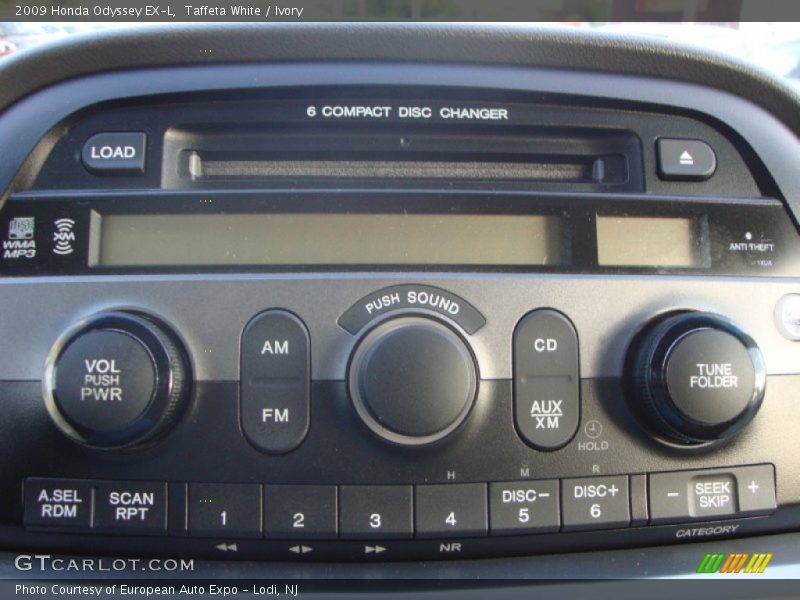 Taffeta White / Ivory 2009 Honda Odyssey EX-L