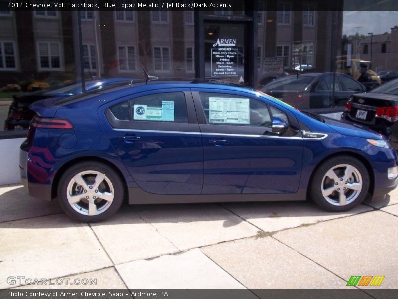  2012 Volt Hatchback Blue Topaz Metallic