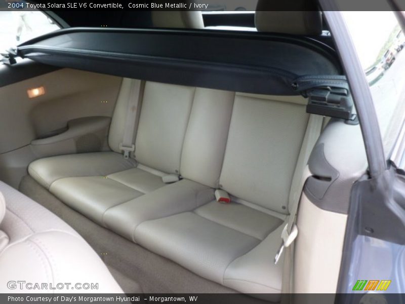 Cosmic Blue Metallic / Ivory 2004 Toyota Solara SLE V6 Convertible
