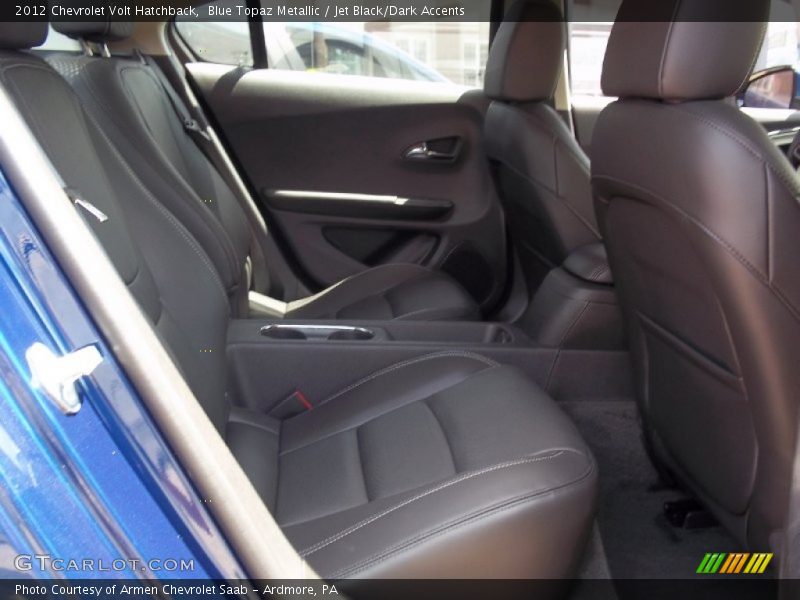 Rear Seat of 2012 Volt Hatchback