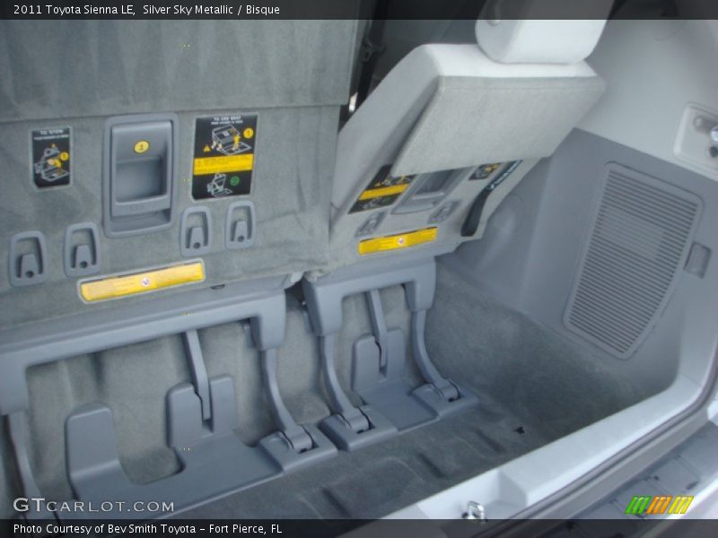 Silver Sky Metallic / Bisque 2011 Toyota Sienna LE