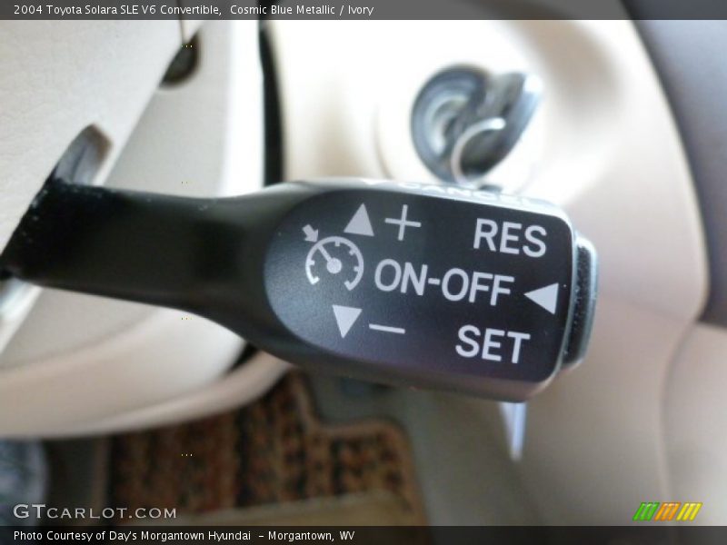 Cosmic Blue Metallic / Ivory 2004 Toyota Solara SLE V6 Convertible