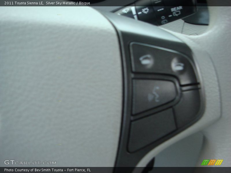 Silver Sky Metallic / Bisque 2011 Toyota Sienna LE