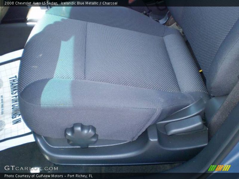 Icelandic Blue Metallic / Charcoal 2008 Chevrolet Aveo LS Sedan