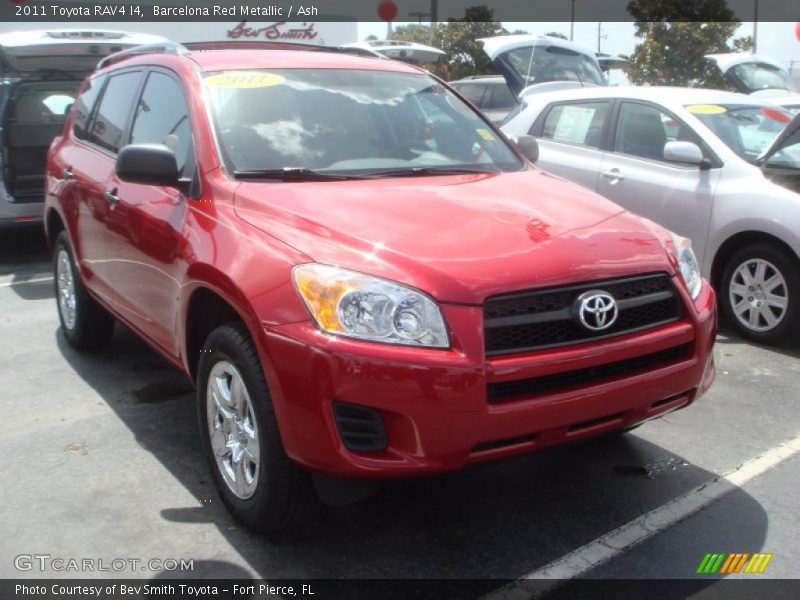 Barcelona Red Metallic / Ash 2011 Toyota RAV4 I4