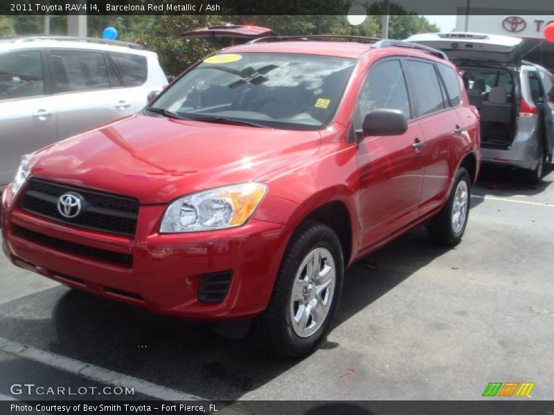 Barcelona Red Metallic / Ash 2011 Toyota RAV4 I4