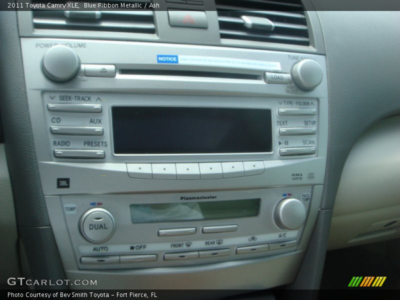 Blue Ribbon Metallic / Ash 2011 Toyota Camry XLE