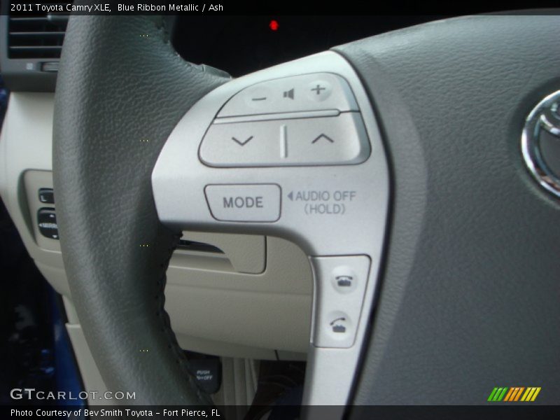 Blue Ribbon Metallic / Ash 2011 Toyota Camry XLE