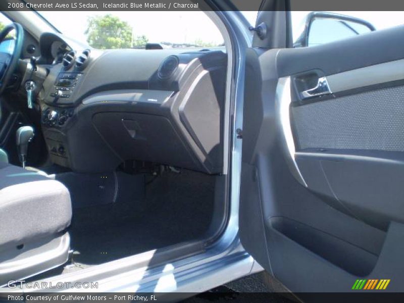 Icelandic Blue Metallic / Charcoal 2008 Chevrolet Aveo LS Sedan