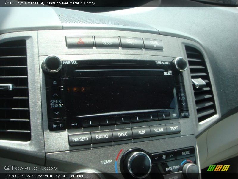 Audio System of 2011 Venza I4