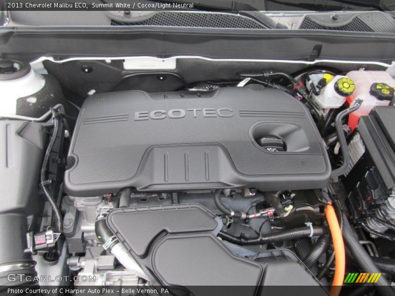 Summit White / Cocoa/Light Neutral 2013 Chevrolet Malibu ECO