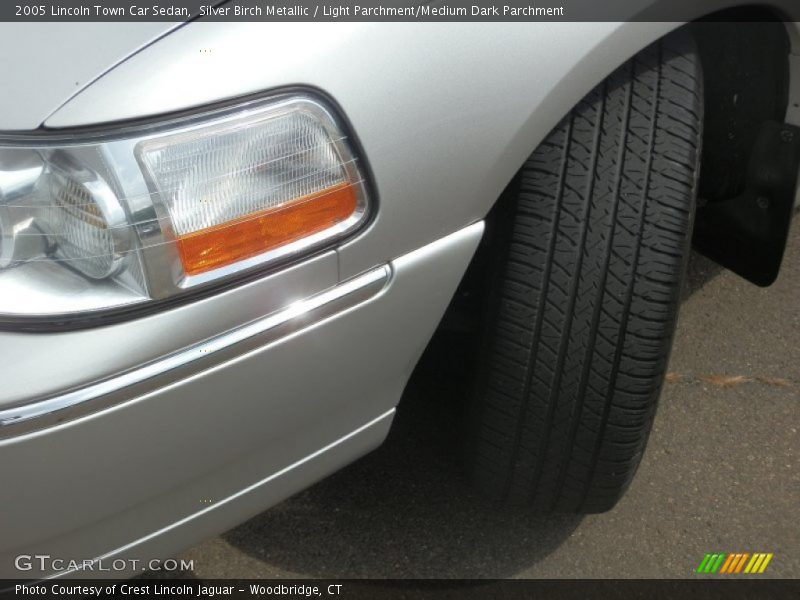 Silver Birch Metallic / Light Parchment/Medium Dark Parchment 2005 Lincoln Town Car Sedan