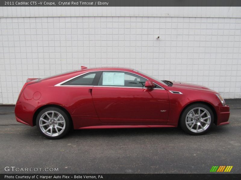  2011 CTS -V Coupe Crystal Red Tintcoat