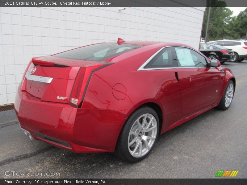  2011 CTS -V Coupe Crystal Red Tintcoat