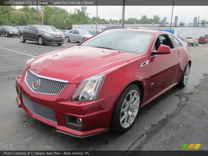 Front 3/4 View of 2011 CTS -V Coupe