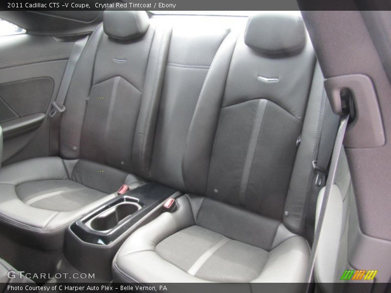 Rear Seat of 2011 CTS -V Coupe