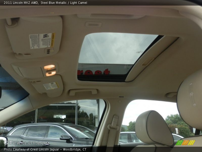 Sunroof of 2011 MKZ AWD