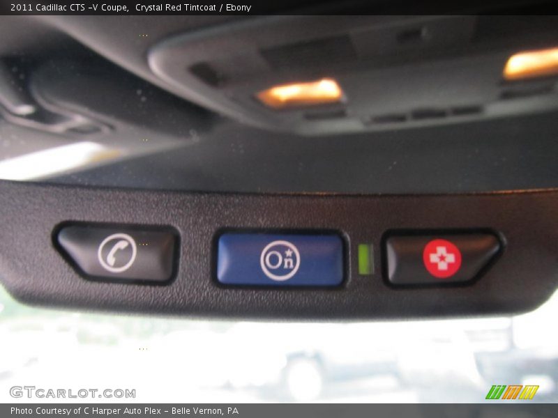 Crystal Red Tintcoat / Ebony 2011 Cadillac CTS -V Coupe