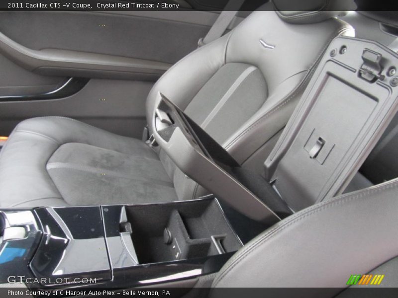 Crystal Red Tintcoat / Ebony 2011 Cadillac CTS -V Coupe