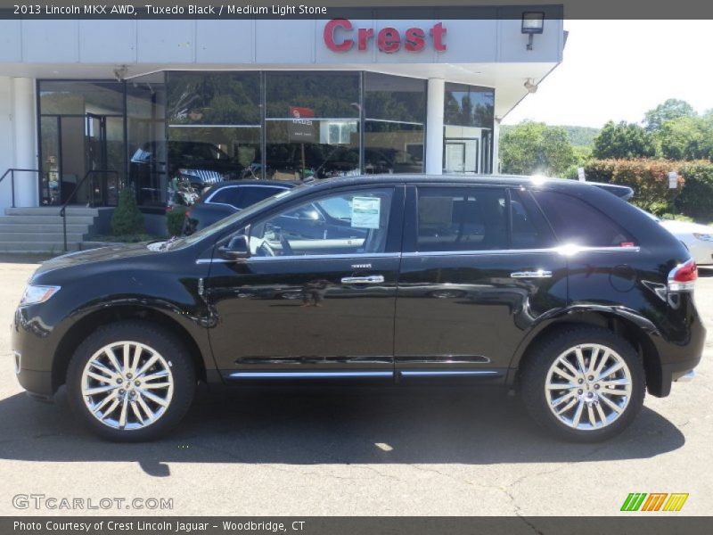 Tuxedo Black / Medium Light Stone 2013 Lincoln MKX AWD