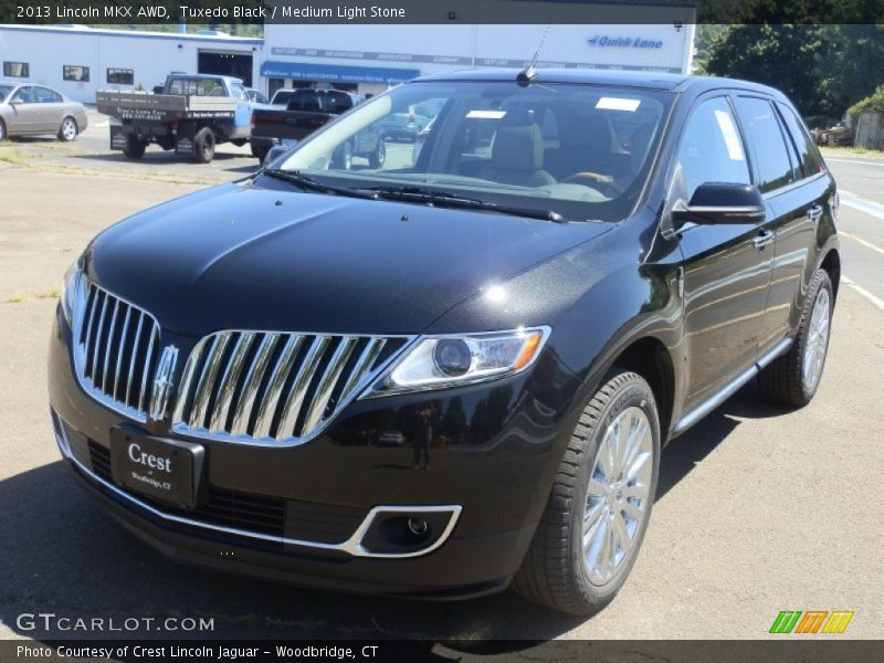 Tuxedo Black / Medium Light Stone 2013 Lincoln MKX AWD