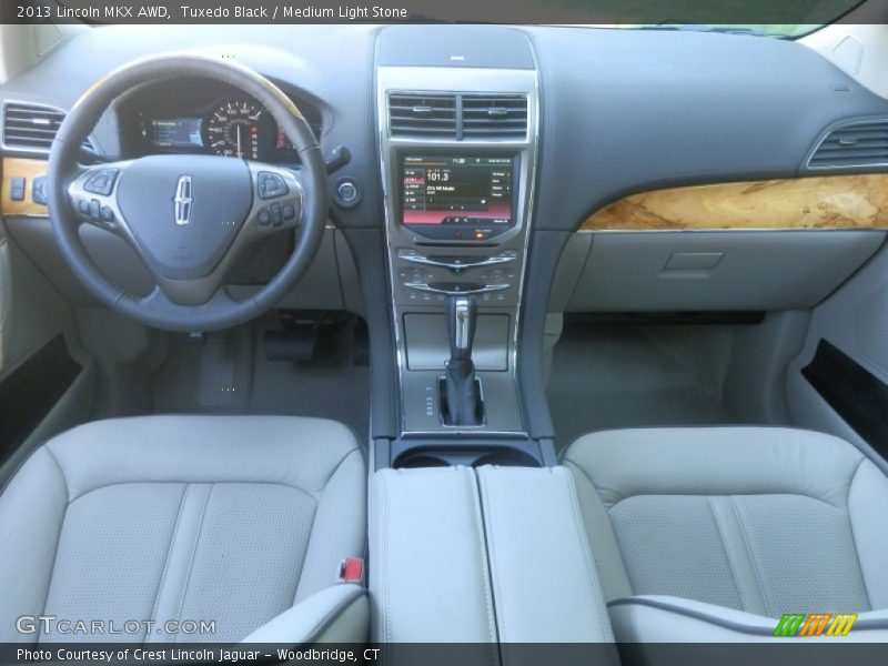 Dashboard of 2013 MKX AWD